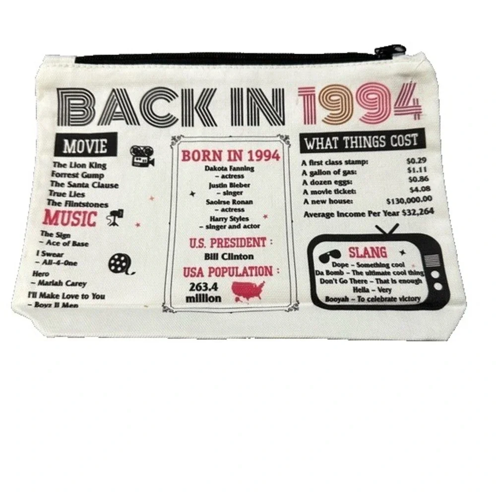 NEW Zipper‎ Pouch Bag makeup first aid etc